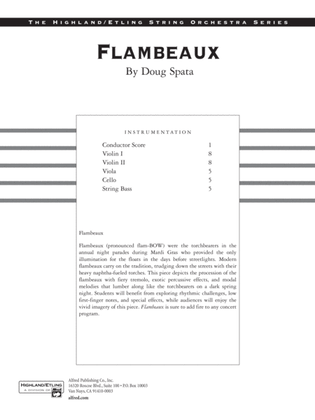 Flambeaux: Score