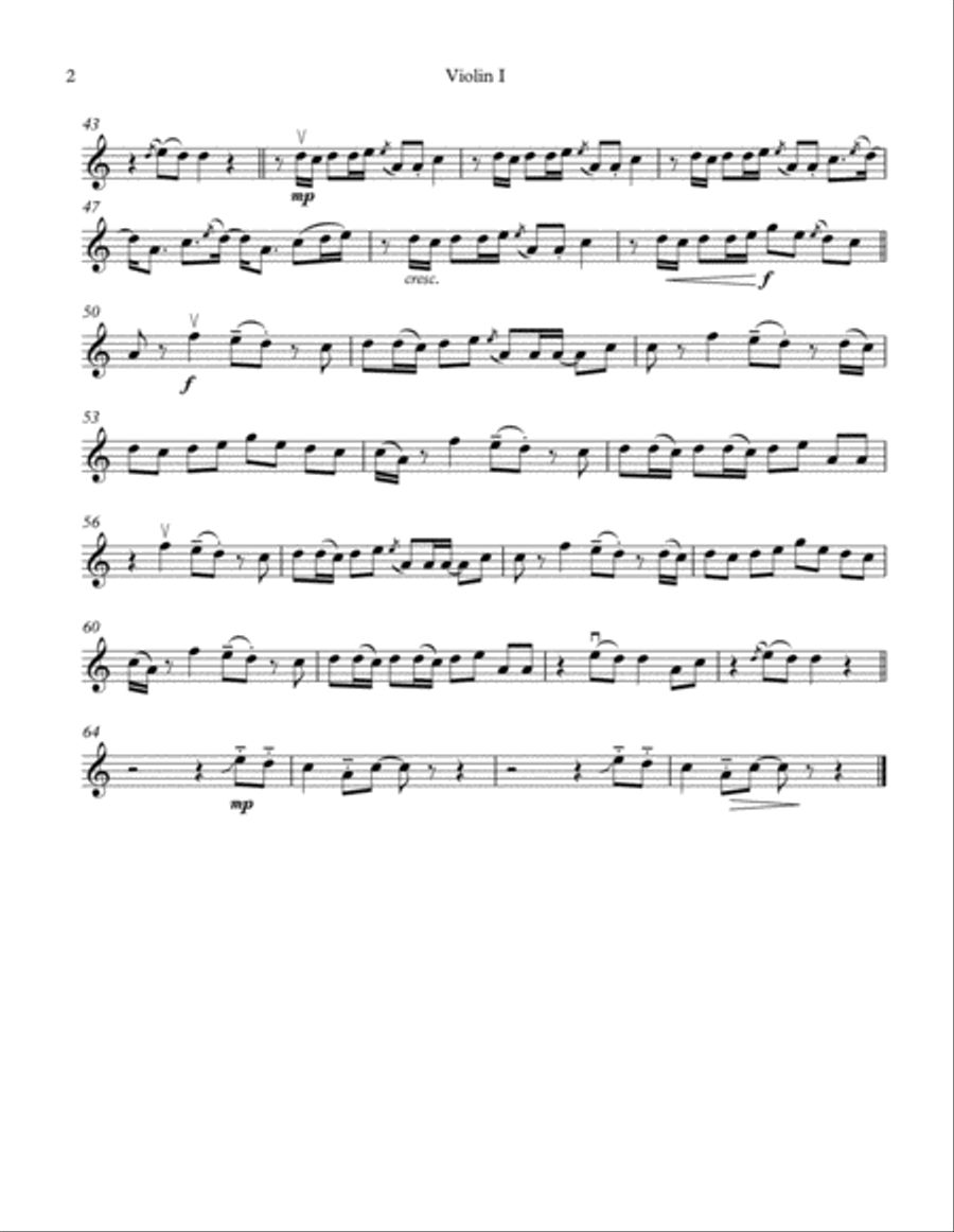 Slow Hands String Quartet scores gallery preview page 2