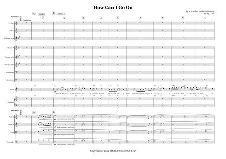 Guide Me Home - How Can I Go On - Score Only