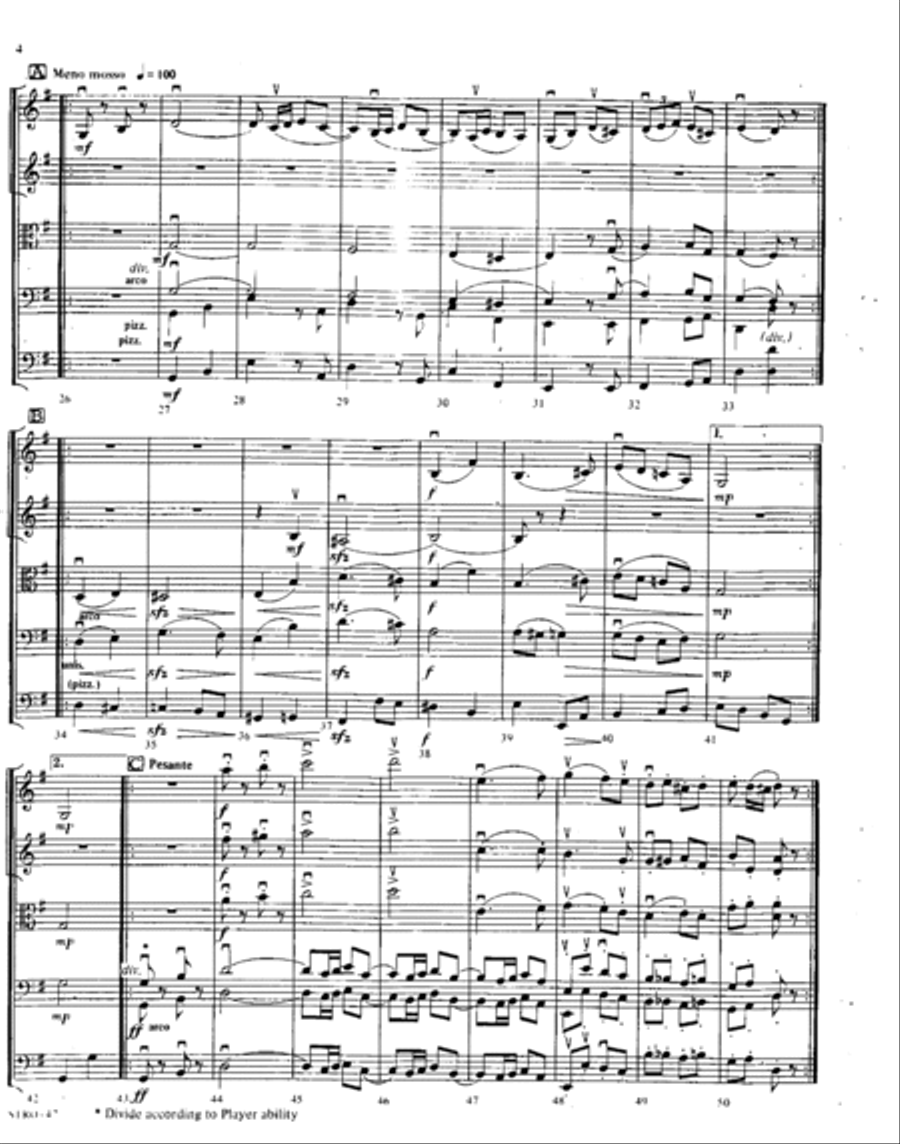 Symphony No. 8 (4) in G, Op. 88: Finale Orchestra scores gallery preview page 3