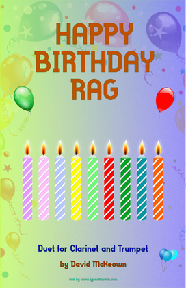 Happy Birthday Rag, for Clarinet and Trumpet Duet