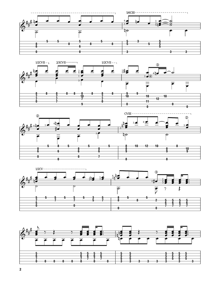 Superstar (from Jesus Christ Superstar) Guitar Solo scores gallery preview page 2