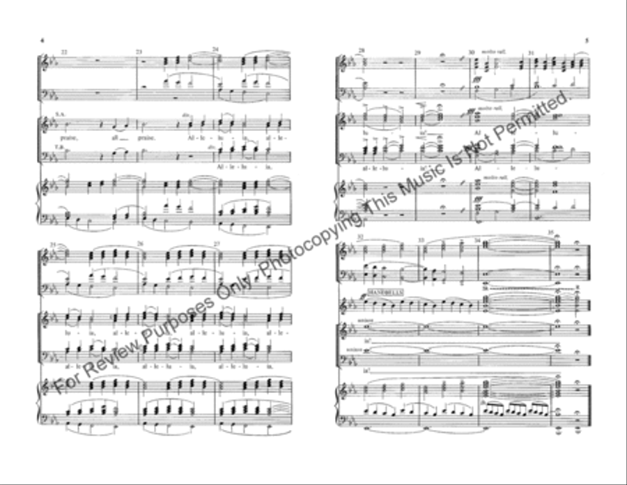 An Easter Symphony Handbell Choir scores gallery preview page 3