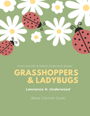 Book cover for Grasshoppers & Ladybugs