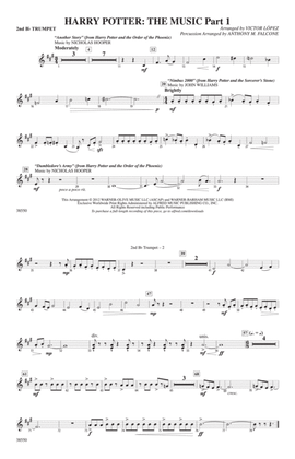 Harry Potter: The Music, Part 1: 2nd B-flat Trumpet