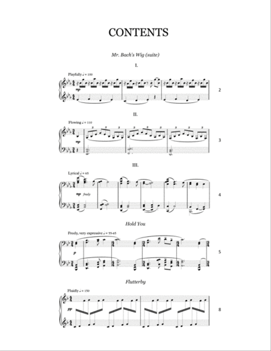Justin Levitt Piano Solos - Looking Back (Vol. VI) Piano Solo scores gallery preview page 6