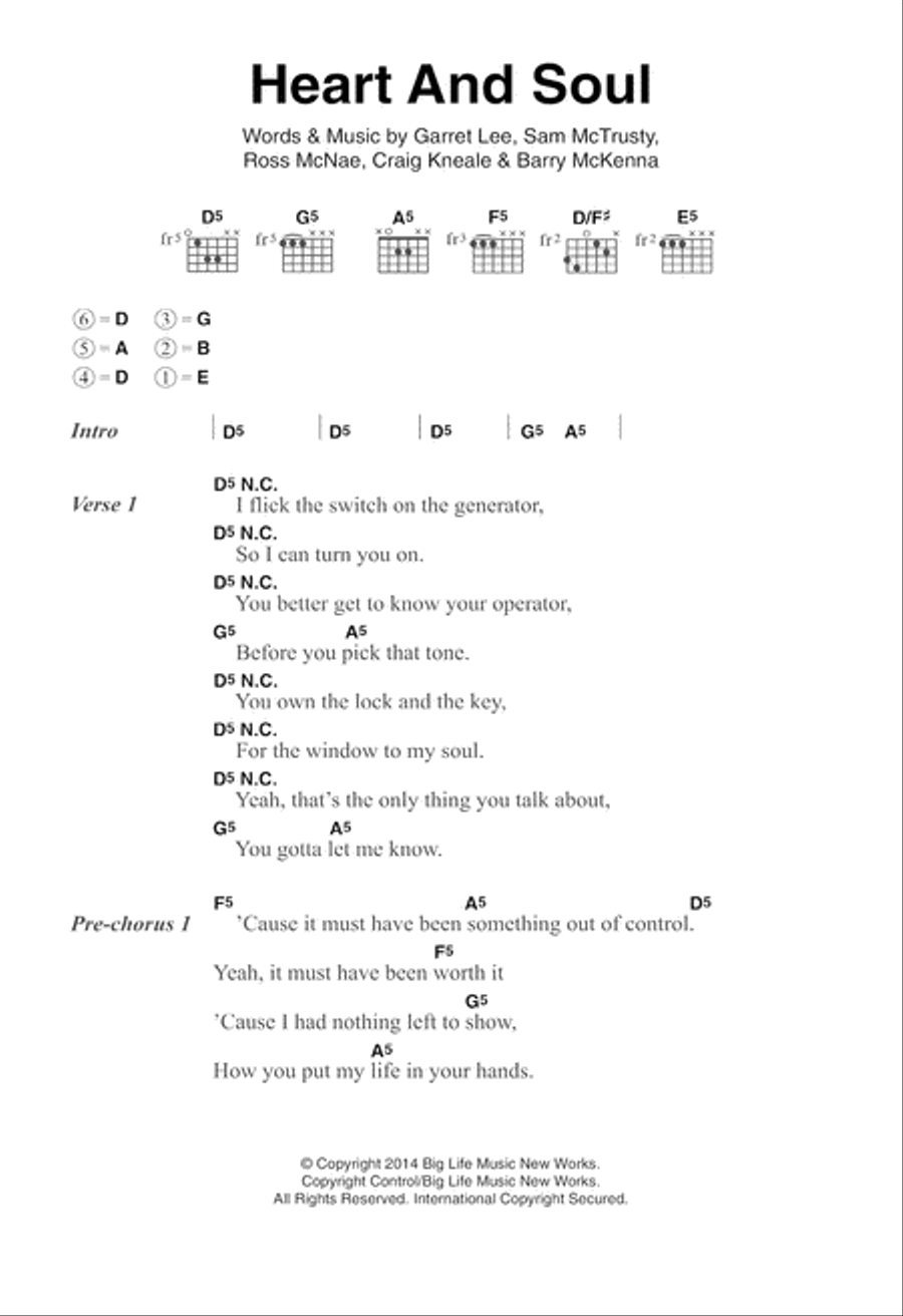 Heart And Soul Heart And Soul Guitar scores gallery preview page 1