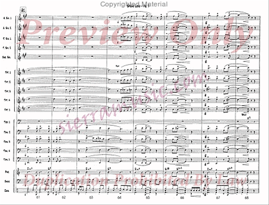 Speak Low Jazz Ensemble scores gallery preview page 10