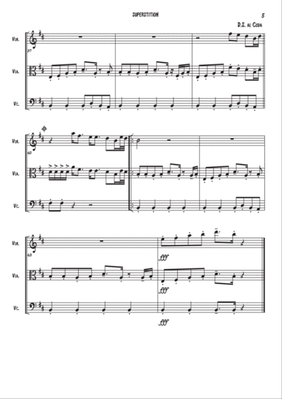 Superstition String Trio scores gallery preview page 5