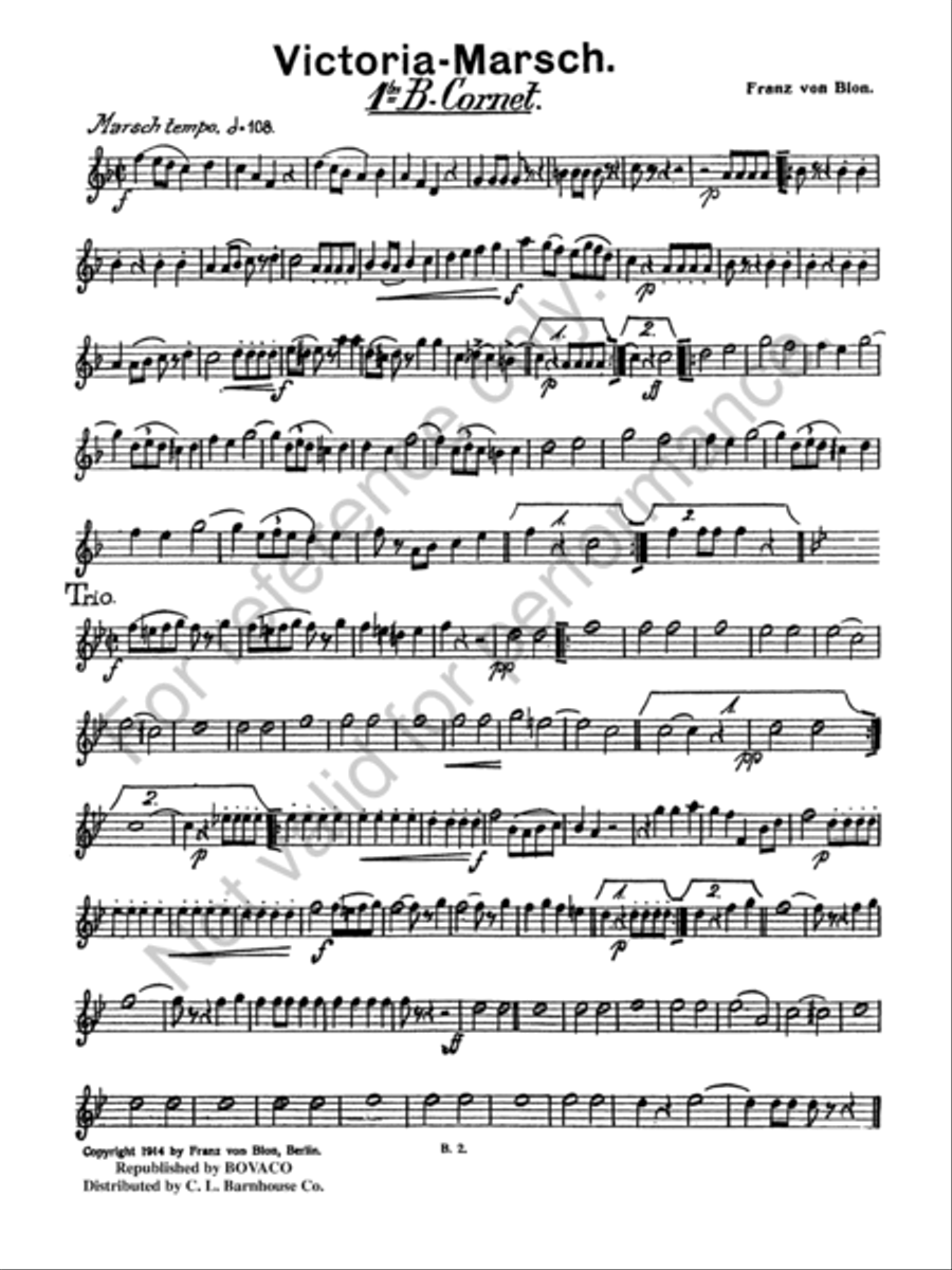 Victoria Concert Band scores gallery preview page 3