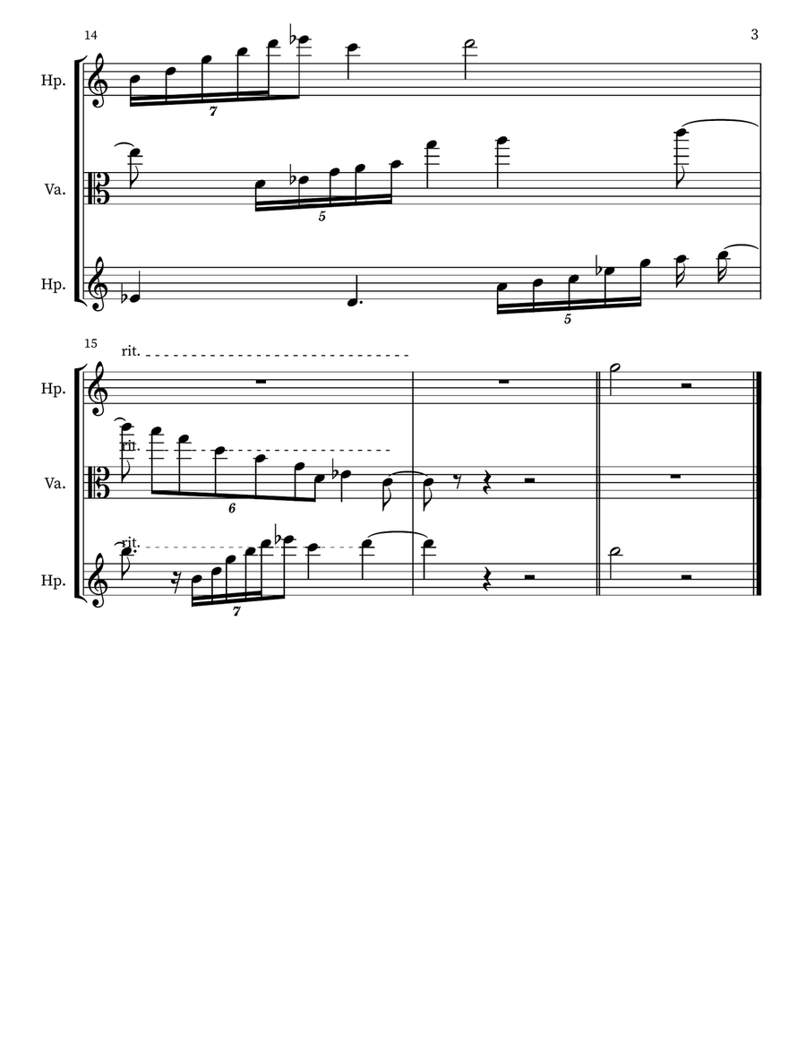 Children's Musing 30 Children's Musing 30 Small Ensemble scores gallery preview page 3