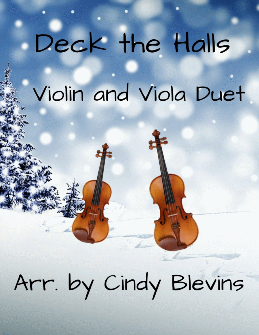 Deck the Halls, for Violin and Viola Duet image number null