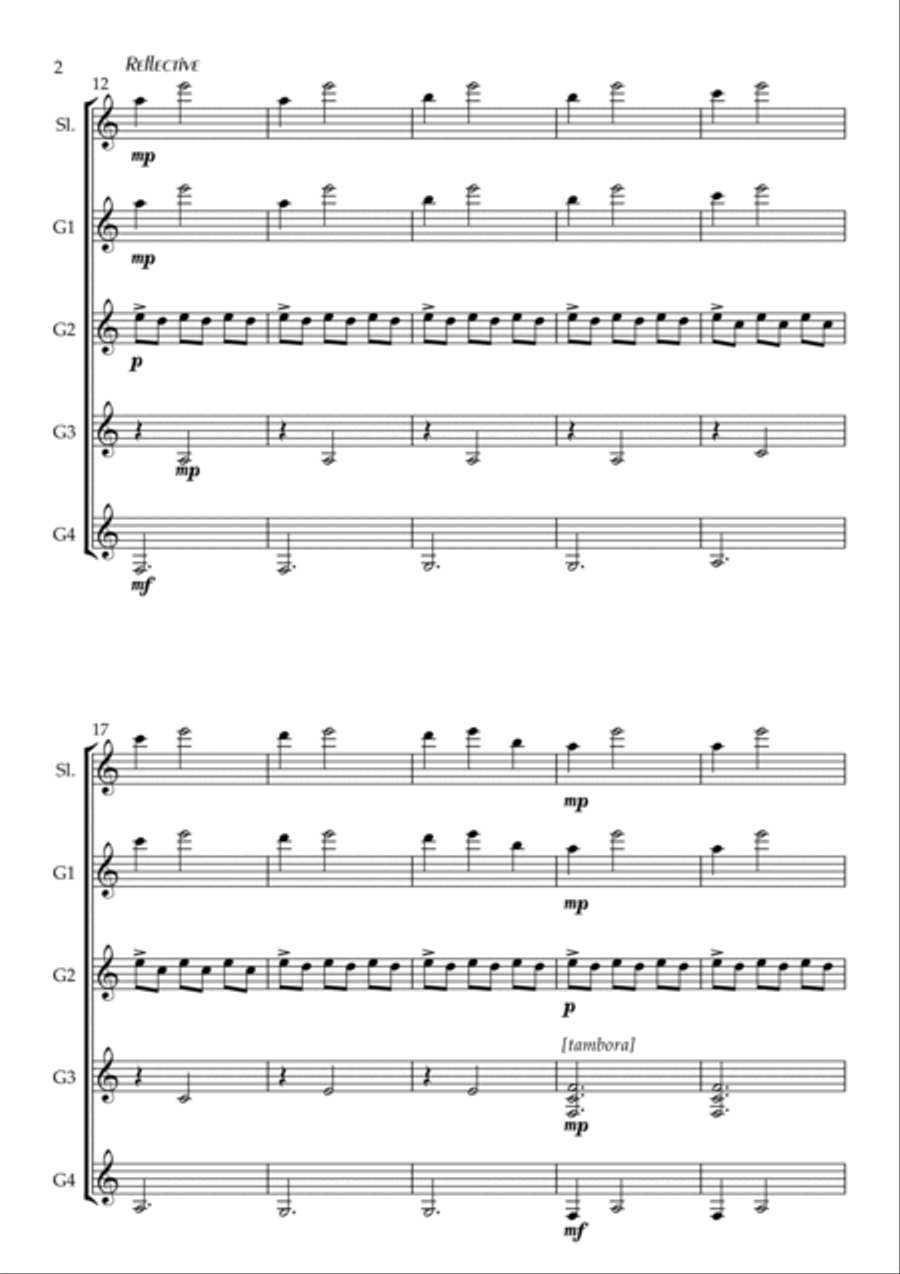 Interstellar Guitar scores gallery preview page 2