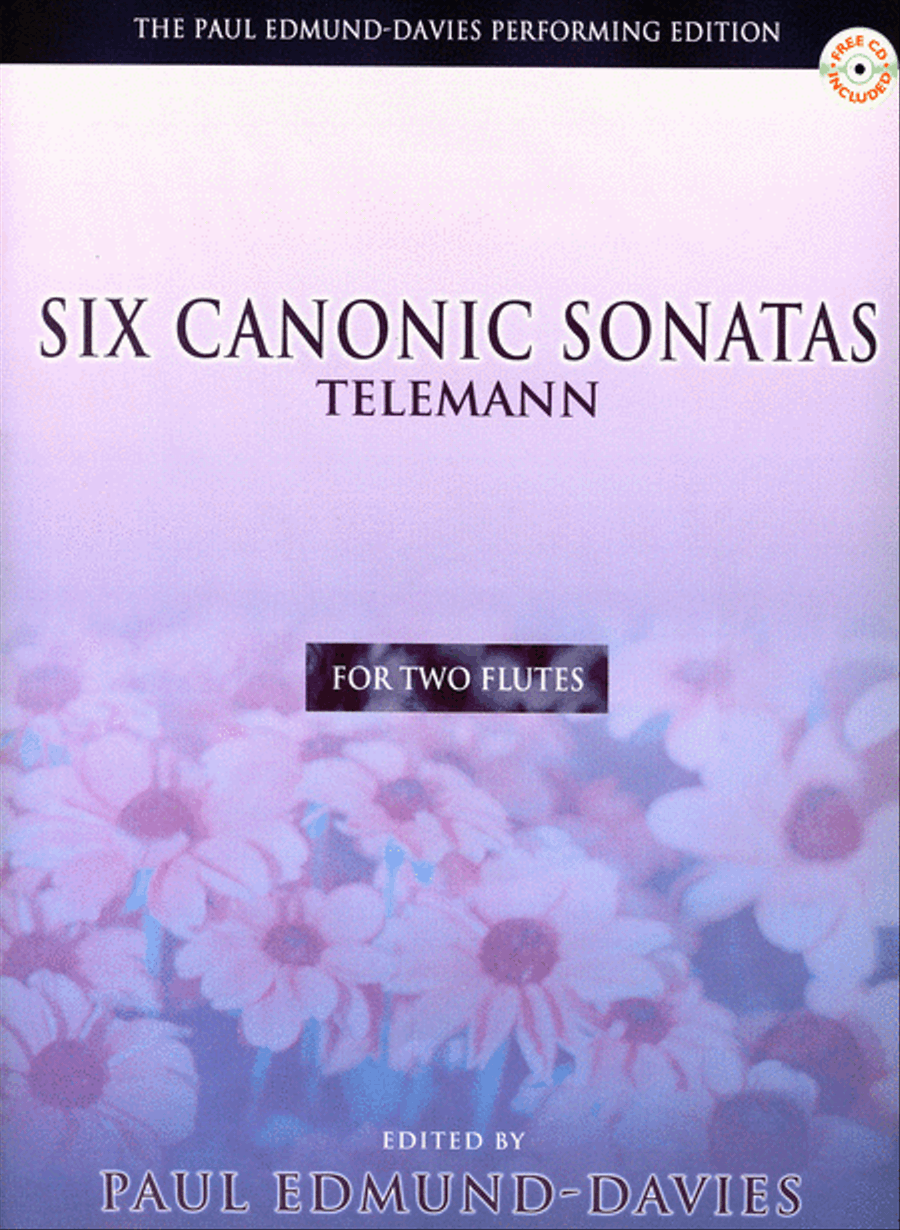 Six Canonic Sonatas Flute Solo scores gallery preview page 1