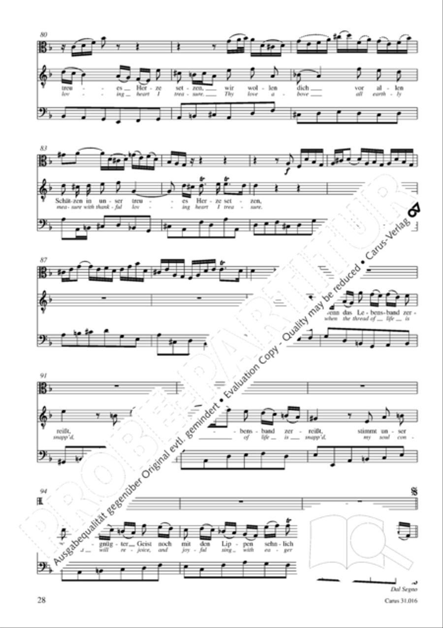 Lord God, thy praise we sing (Herr Gott, dich loben wir) ATB scores gallery preview page 29