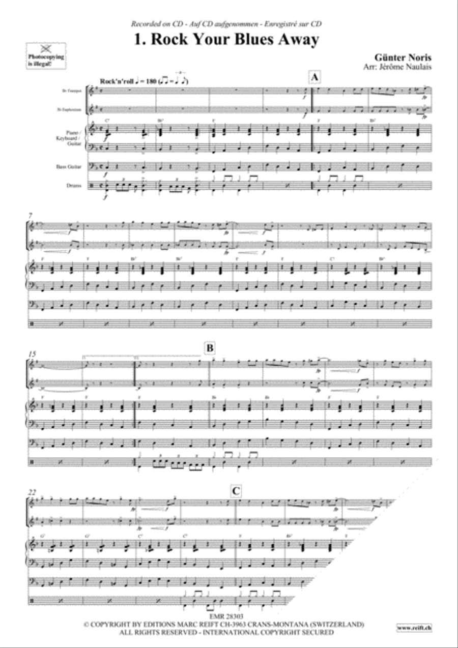 Let's Dance Volume 4 Let's Dance Volume 4 Brass Ensemble scores gallery preview page 3