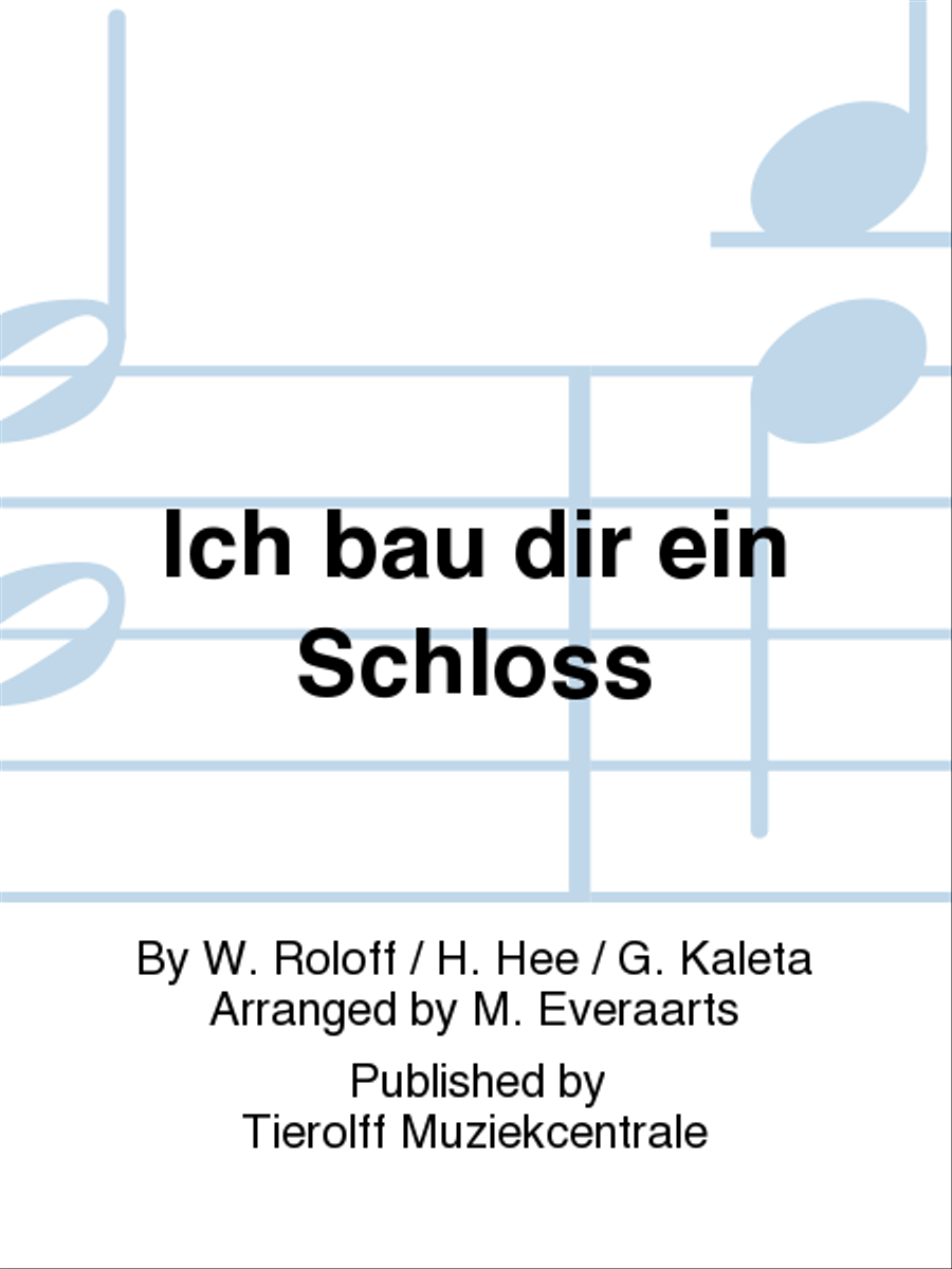 Ich Bau Dir Ein Schloss Concert Band scores gallery preview page 1