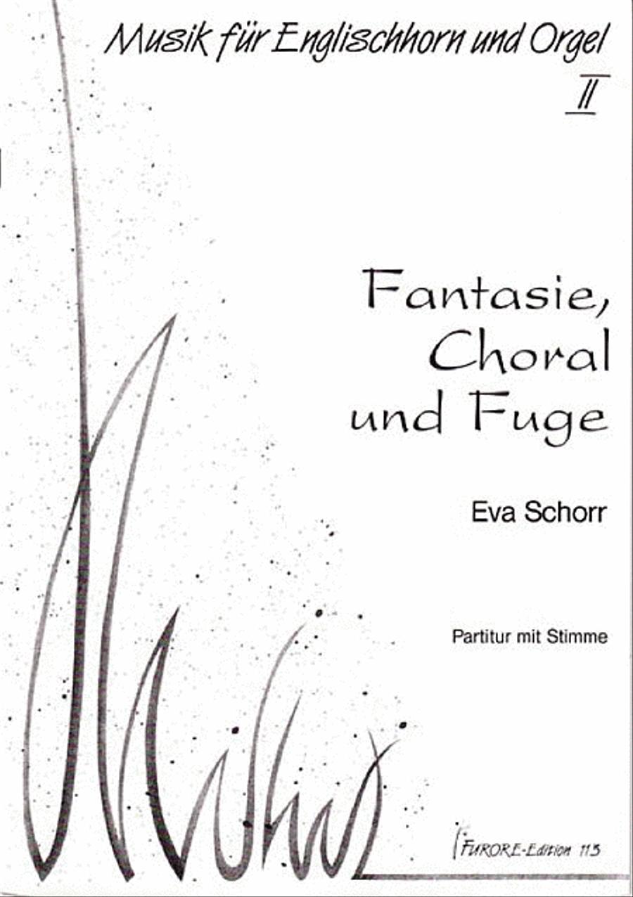 Fantasie, Choral und Fuge Choir scores gallery preview page 1