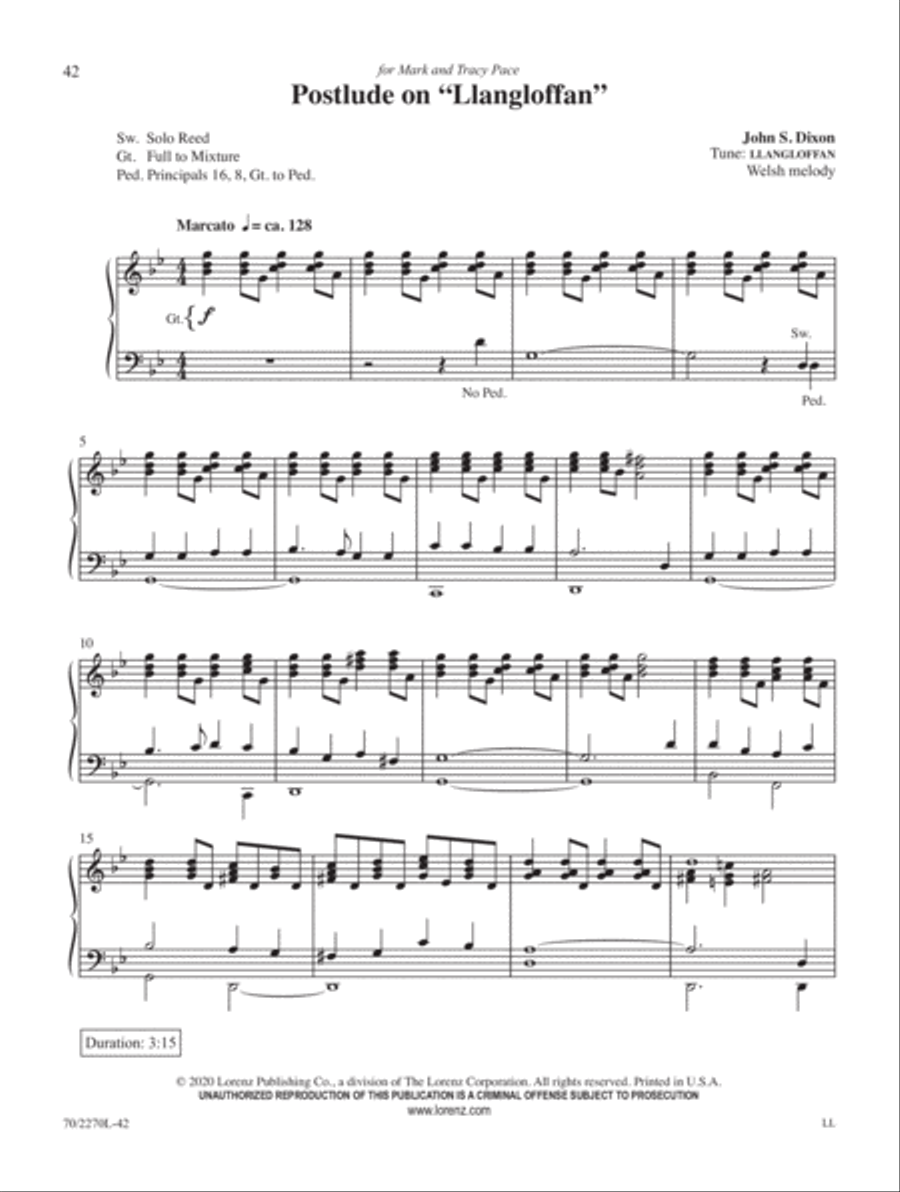 Versatile Voluntaries Organ Solo scores gallery preview page 11