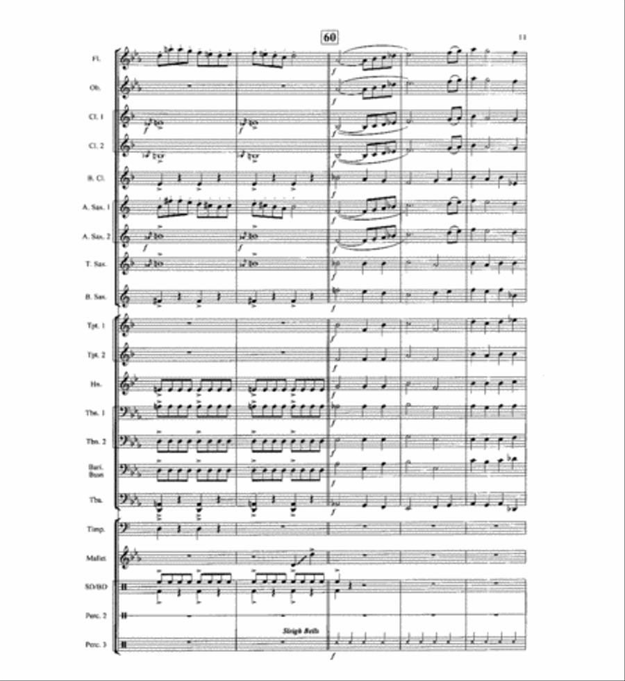 A Crazy, Mixed-Up Christmas Concert Concert Band scores gallery preview page 12