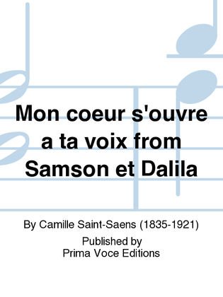 Mon coeur s'ouvre a ta voix from Samson et Dalila