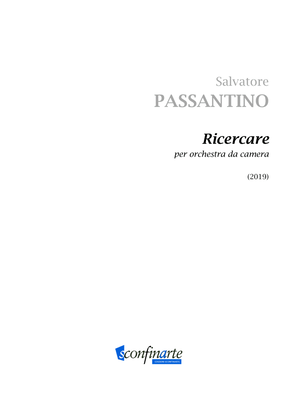 Salvatore Passantino: RICERCARE (ES-21-052) - Score Only