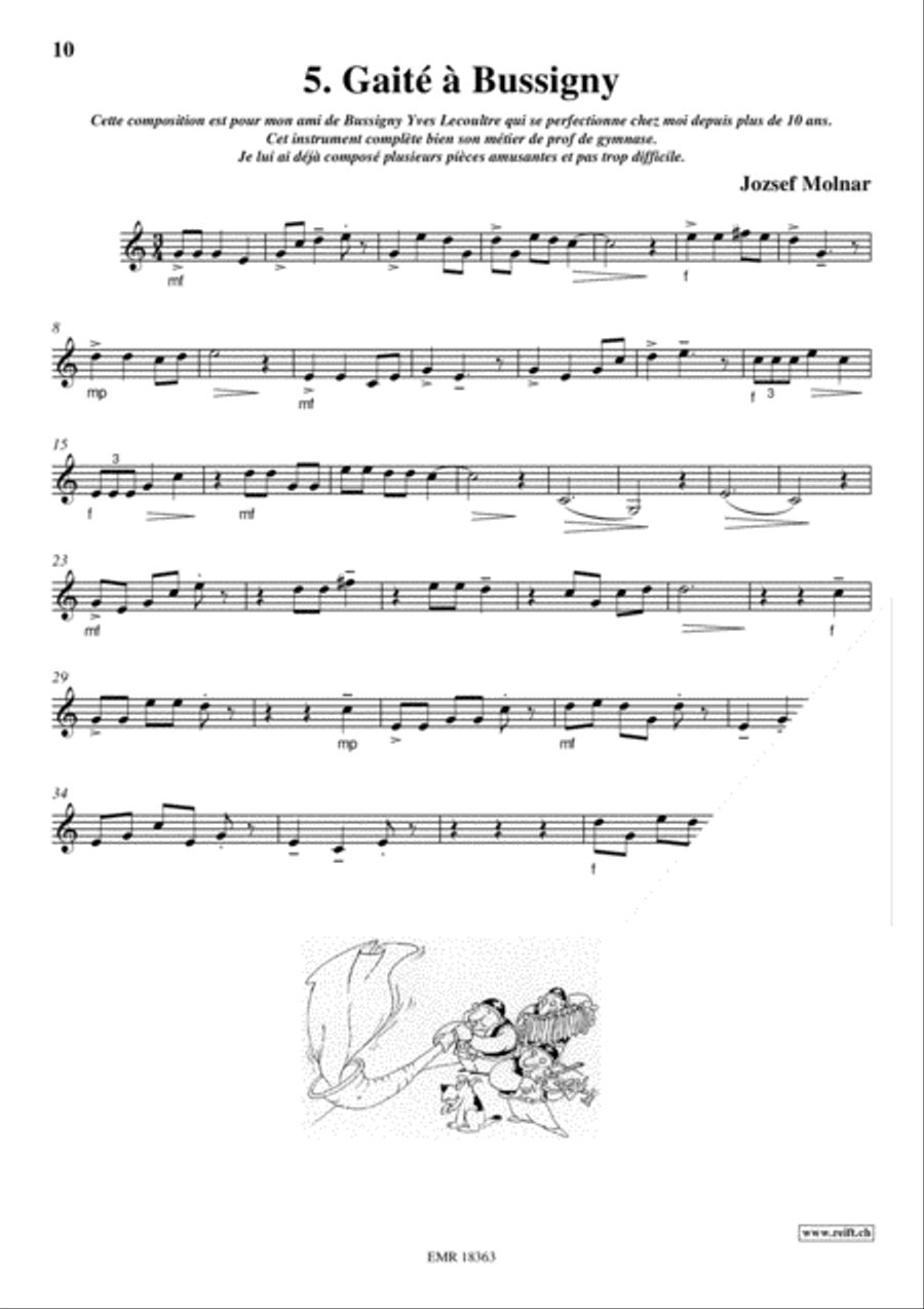 Compositions Florales Alphorn scores gallery preview page 6