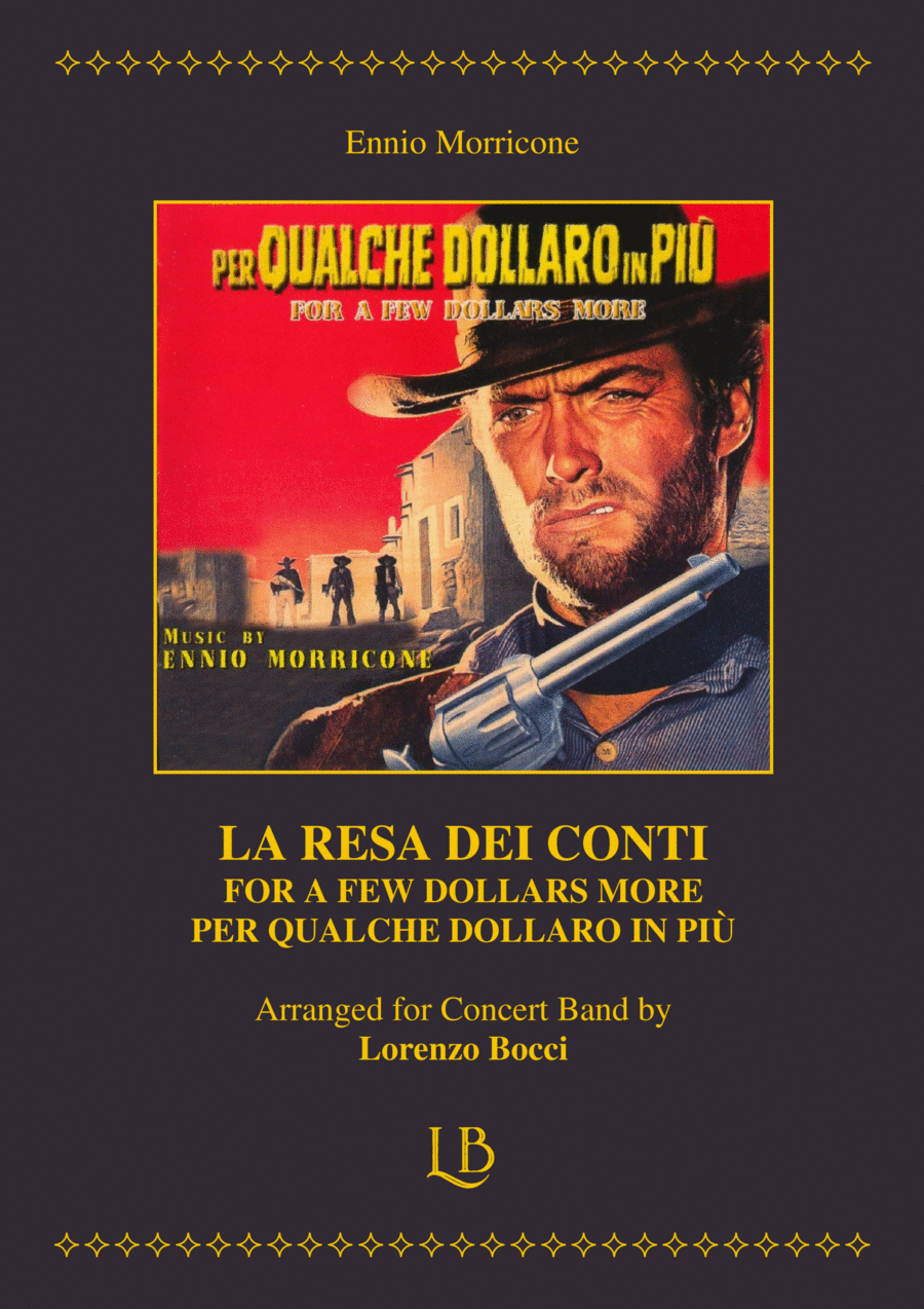 Per Qualche Dollaro In Piu' Concert Band scores gallery preview page 1