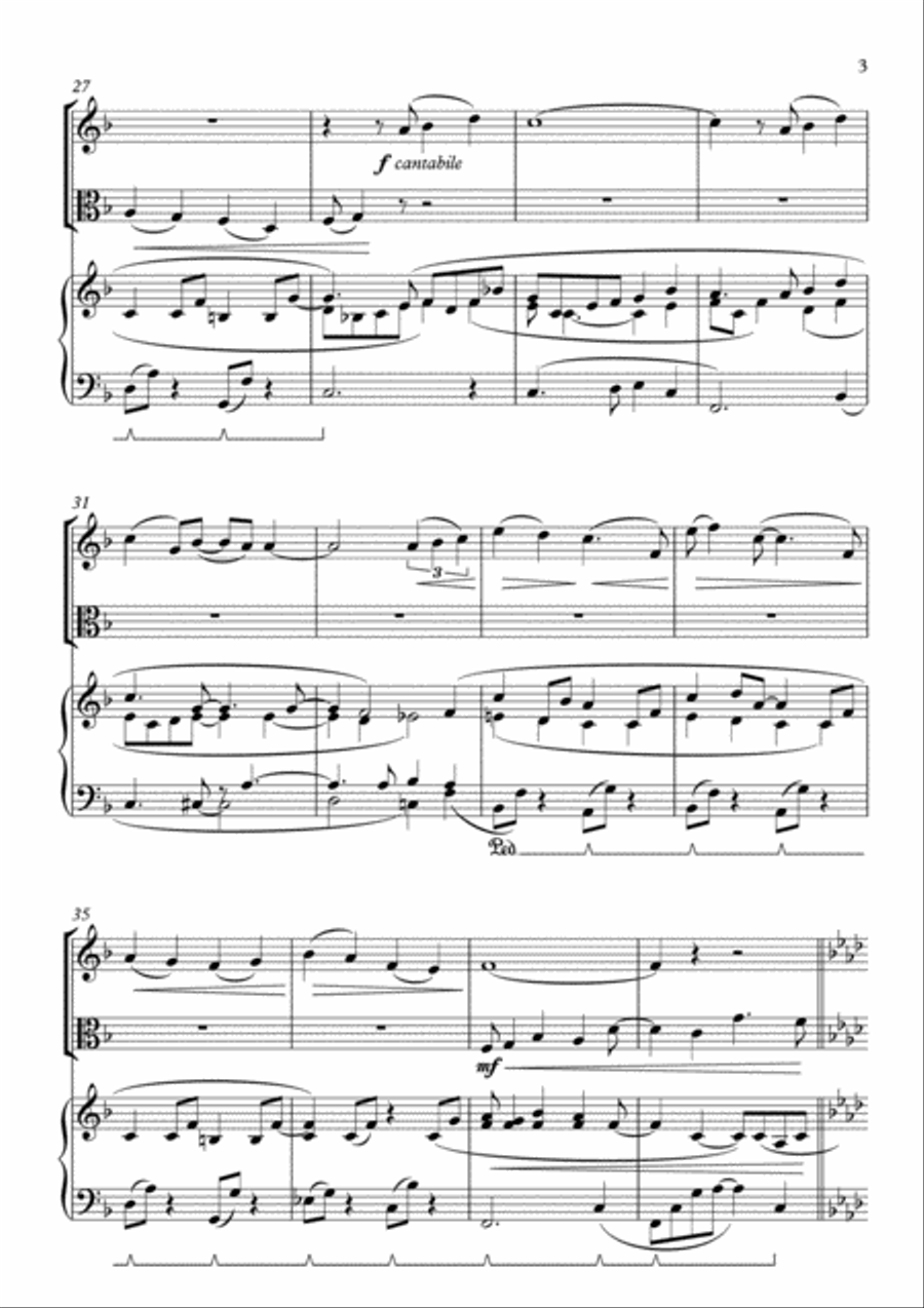 A Whole New World (from 'Aladdin') String Duet scores gallery preview page 3