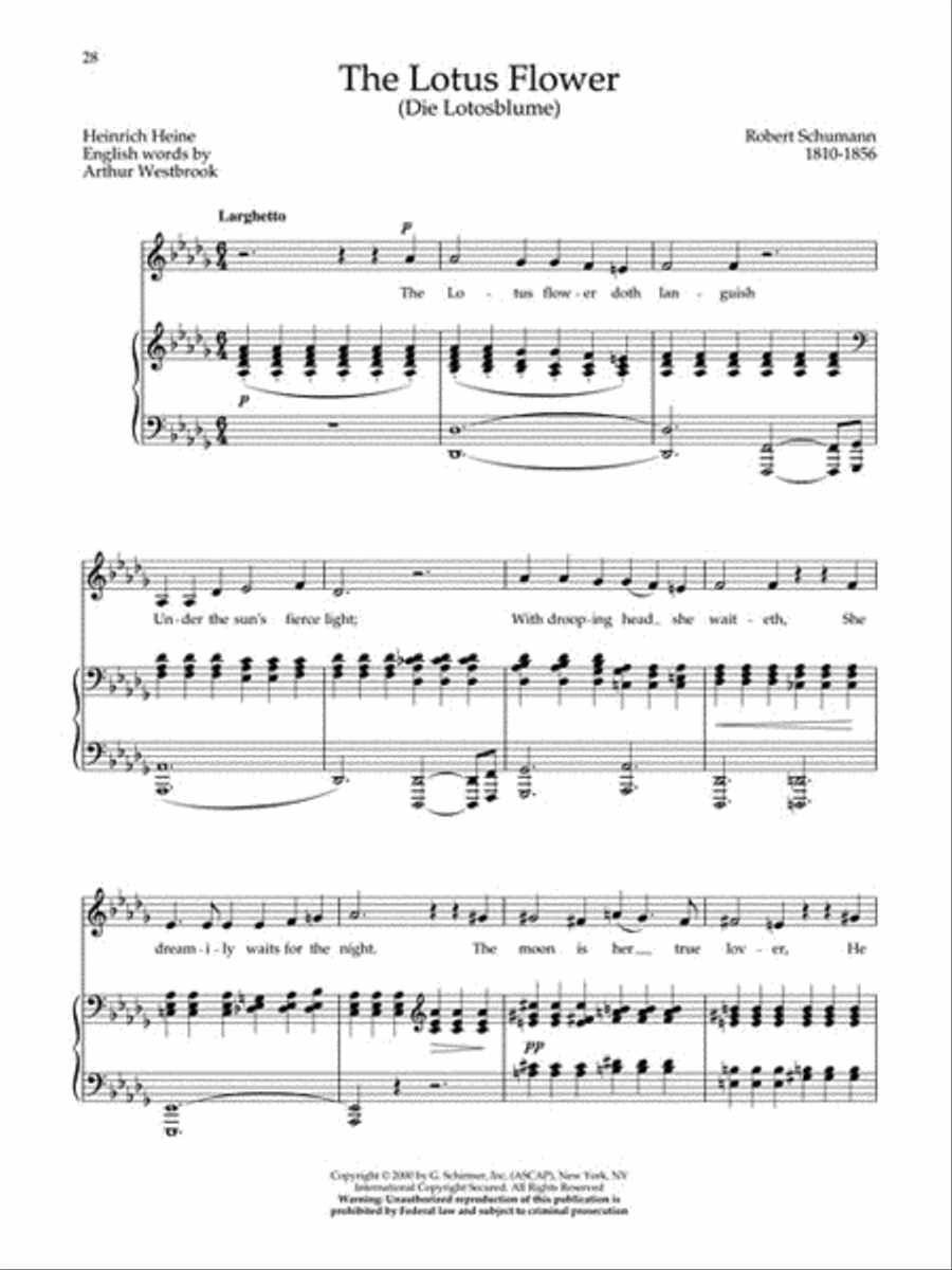 Easy Songs for the Beginning Mezzo-Soprano/Alto Mezzo-Soprano Voice scores gallery preview page 5
