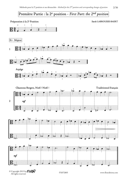 Tuition Book - Viola Method for the 2nd Position