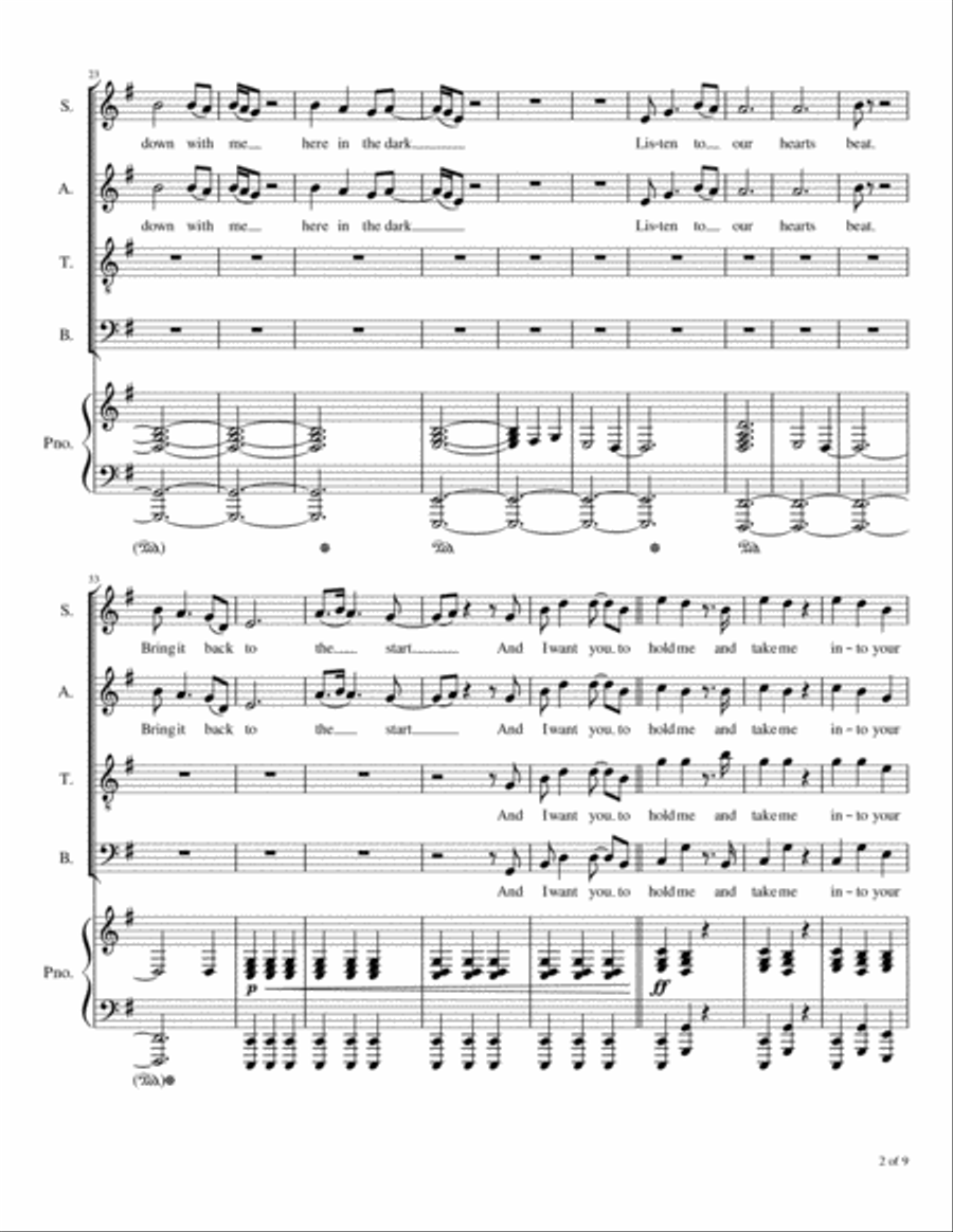 Forever And A Night Forever And A Night 4-Part scores gallery preview page 3