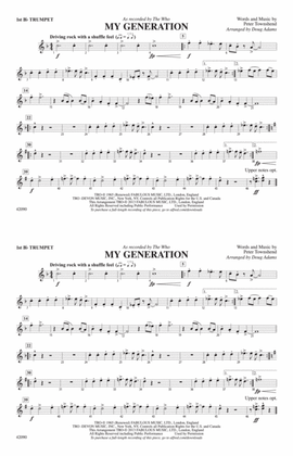 My Generation: 1st B-flat Trumpet