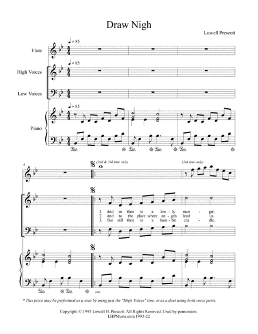 Draw Nigh 4-Part scores gallery preview page 2