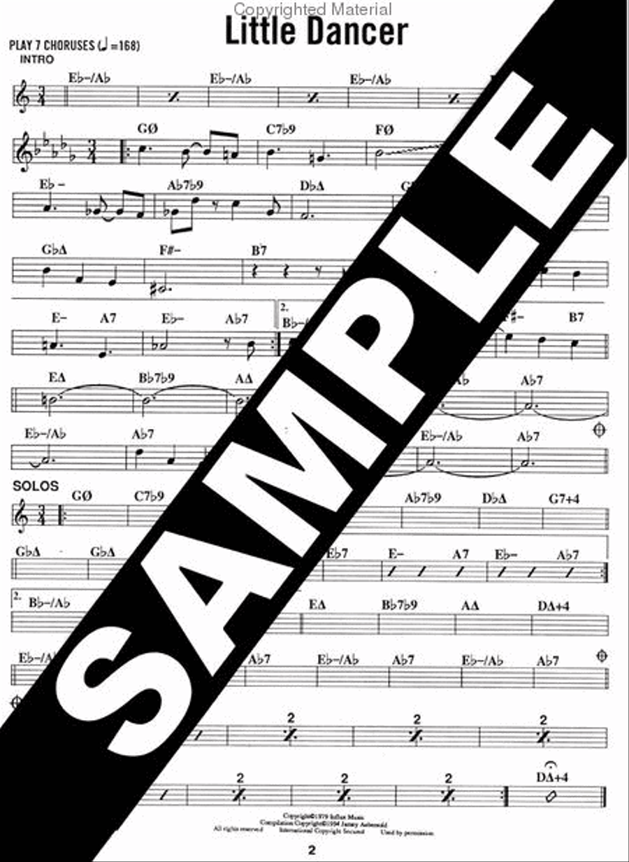 Volume 63 - Tom Harrell B-Flat Trumpet scores gallery preview page 4