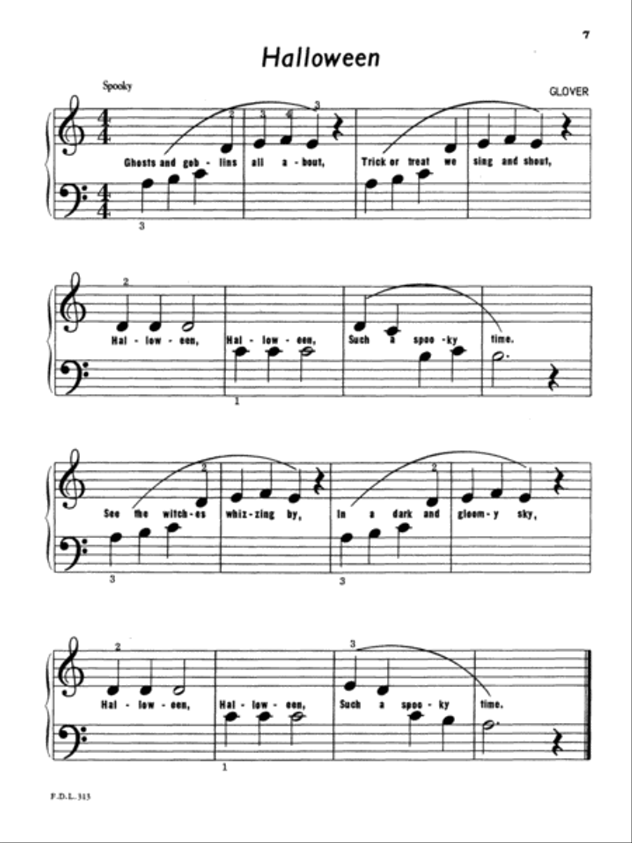 Piano Repertoire, Primer Piano Repertoire, Primer Piano Method scores gallery preview page 3