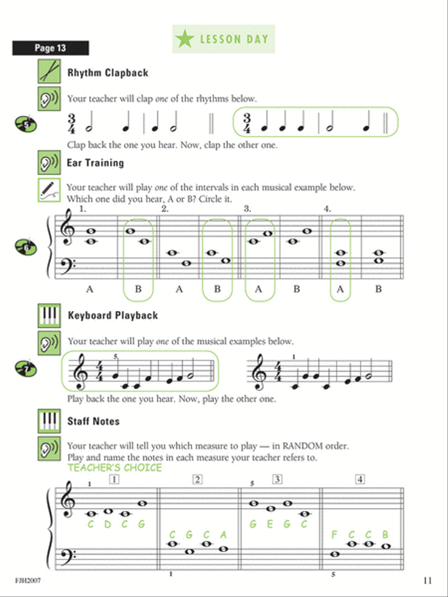 <br>Sheet music extract
