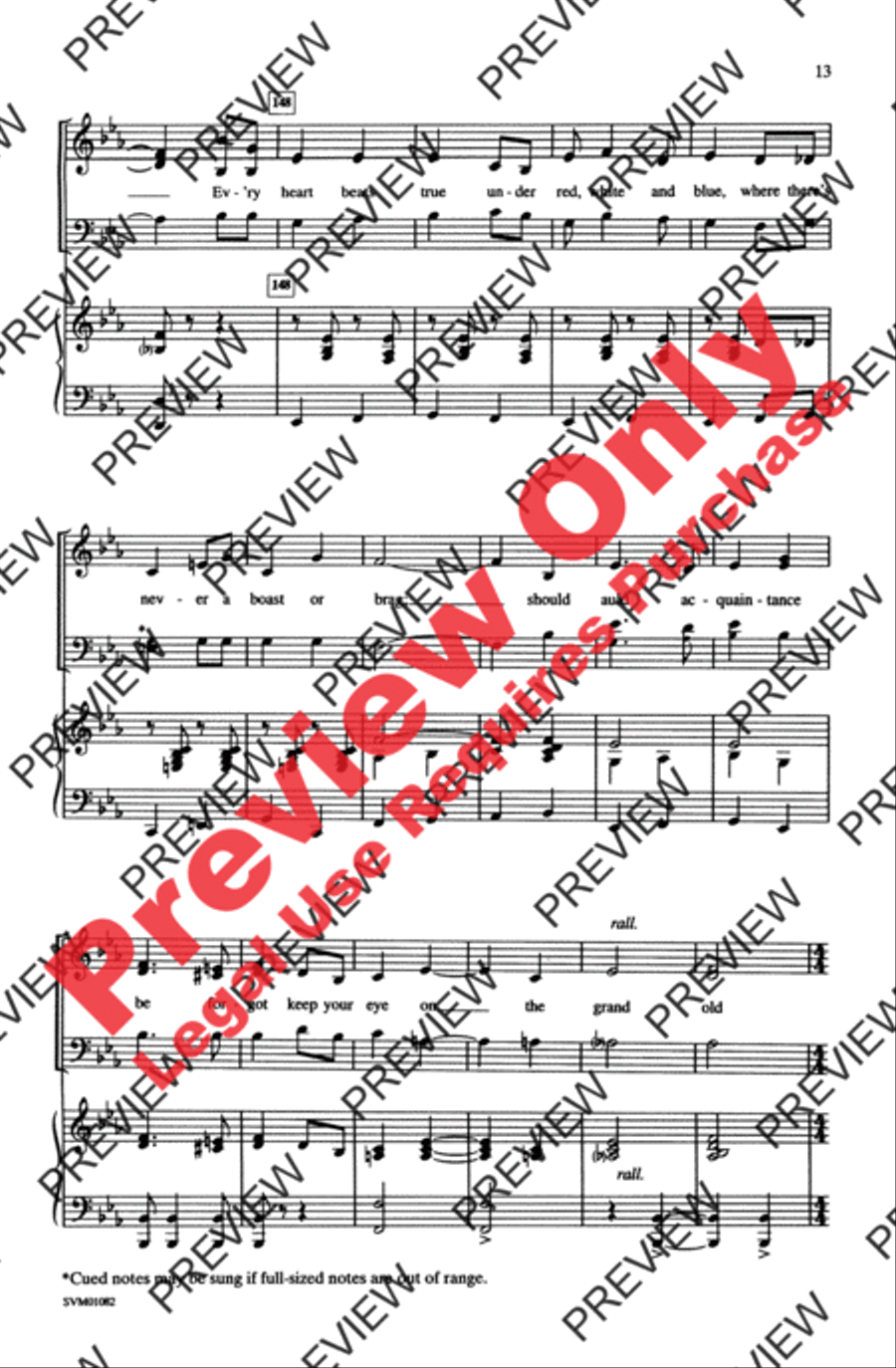 An American Celebration An American Celebration 3-Part scores gallery preview page 13