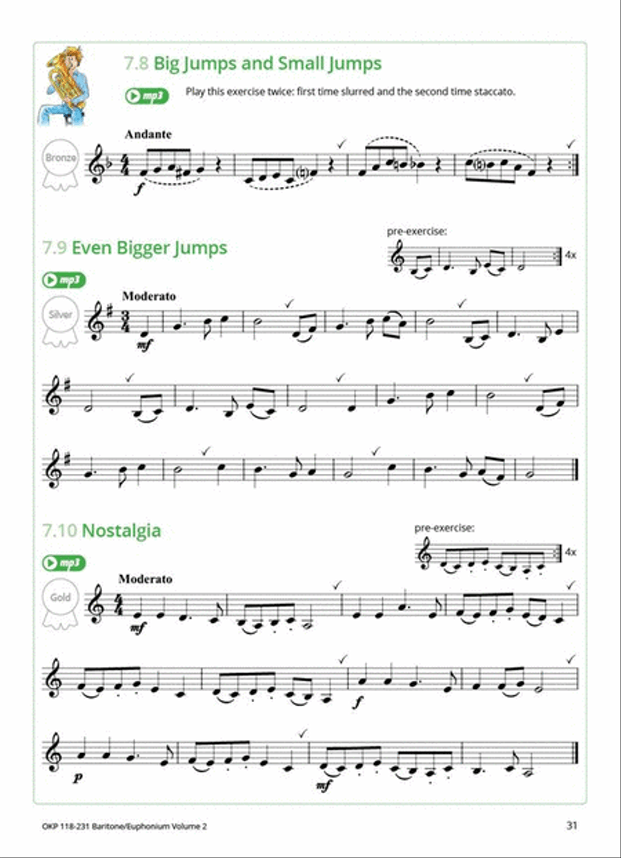 Learning Music Together Vol. 2 Baritone Horn scores gallery preview page 5