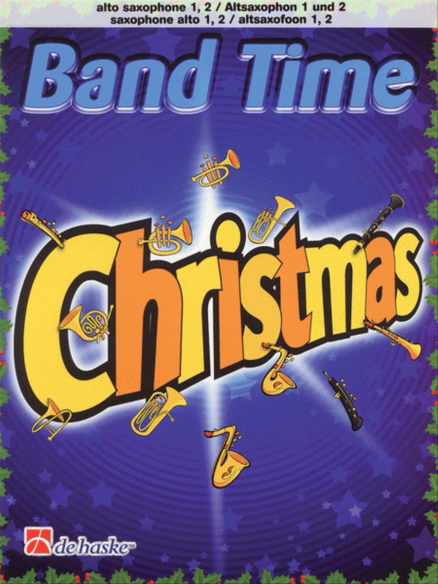 Band Time Christmas Concert Band scores gallery preview page 1
