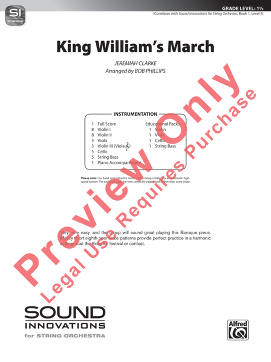 King William's March