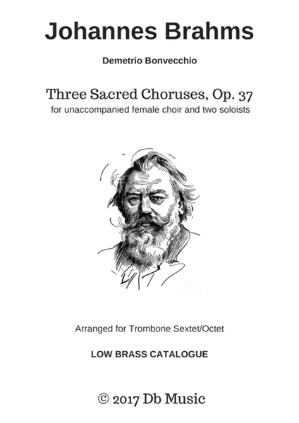 Three Sacred Choruses (Brahms, Johannes) image number null