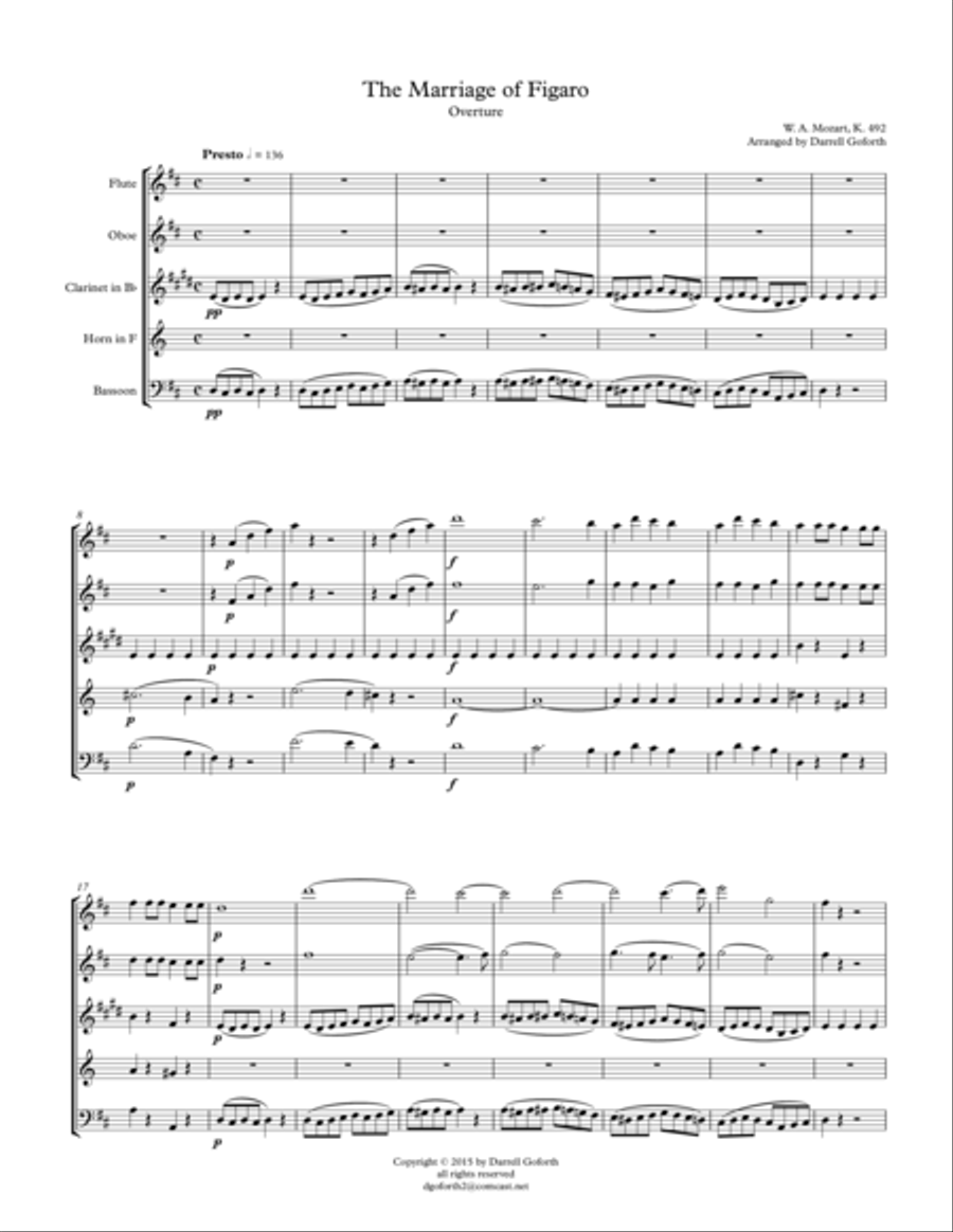 Mozart: Overture to 