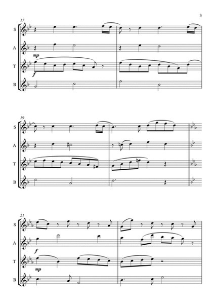 All Keys - Saxophone Quartet image number null