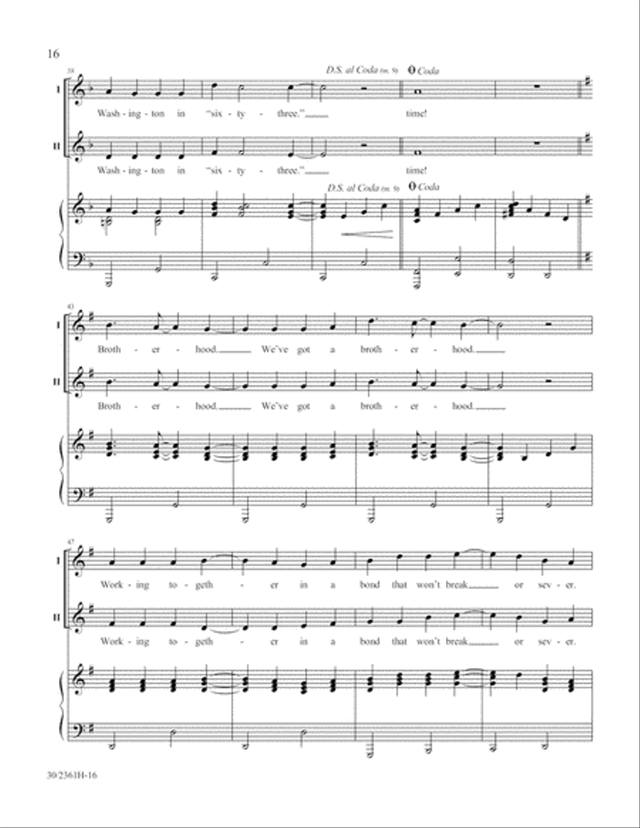 Ten Who Counted 2-Part scores gallery preview page 17
