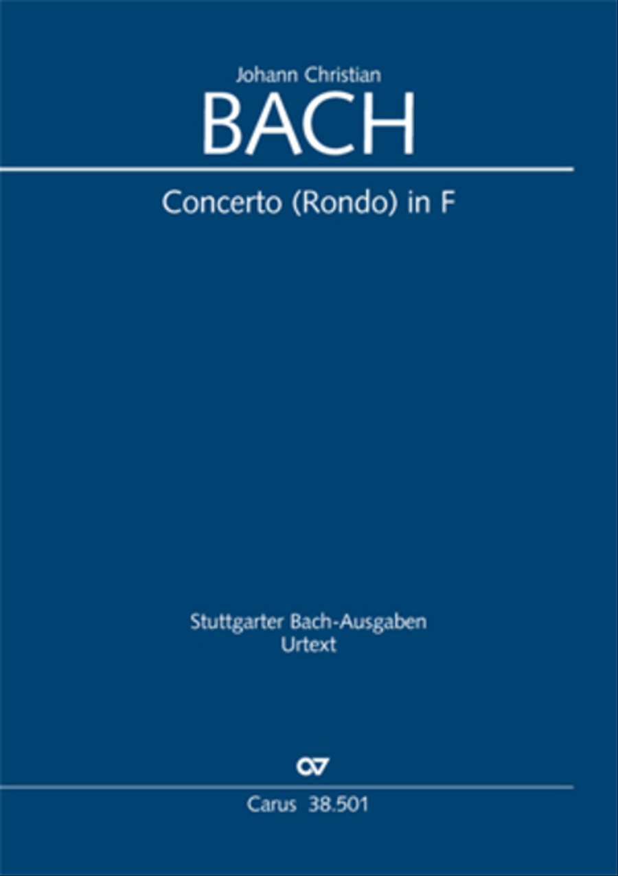 Organ Concerto in F major (Orgelkonzert in F)