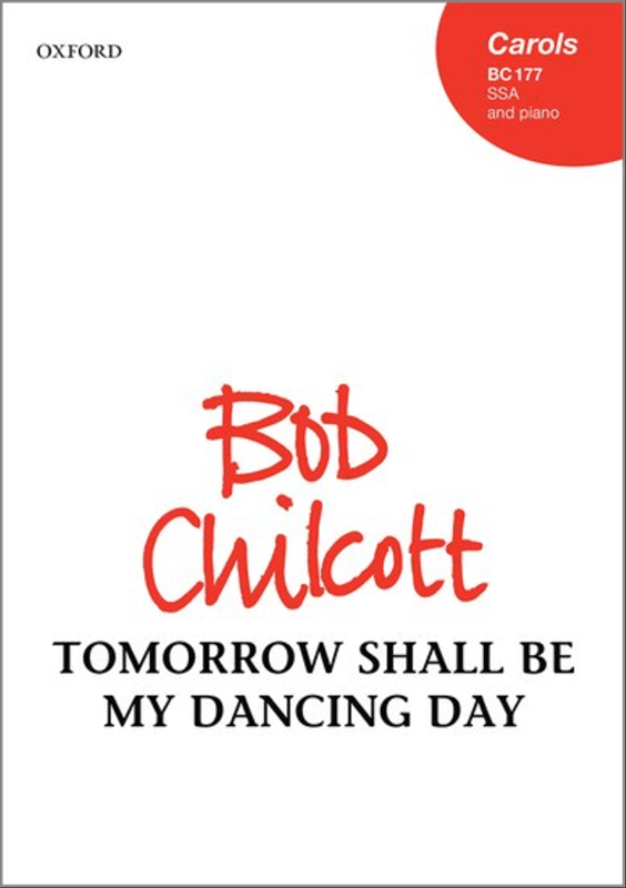 Tomorrow shall be my dancing day SSA scores gallery preview page 1