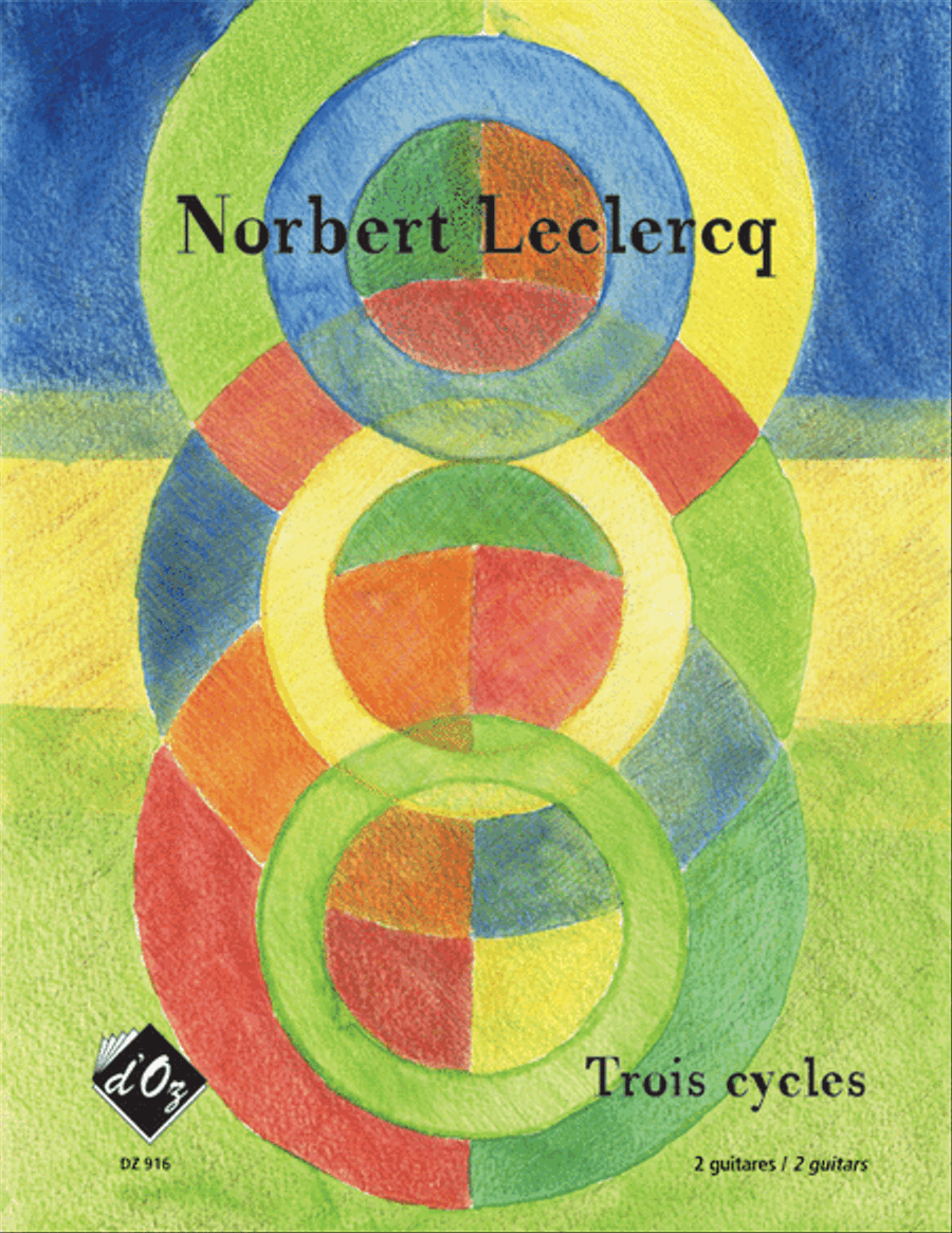 Trois cycles Trois cycles Classical Guitar scores gallery preview page 1