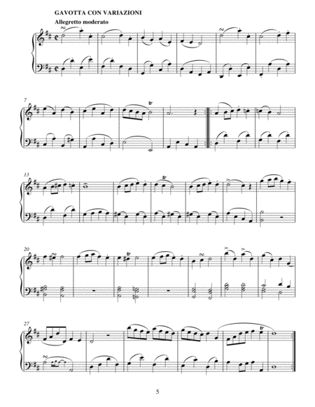 Harpsichord Sonata In D Major
