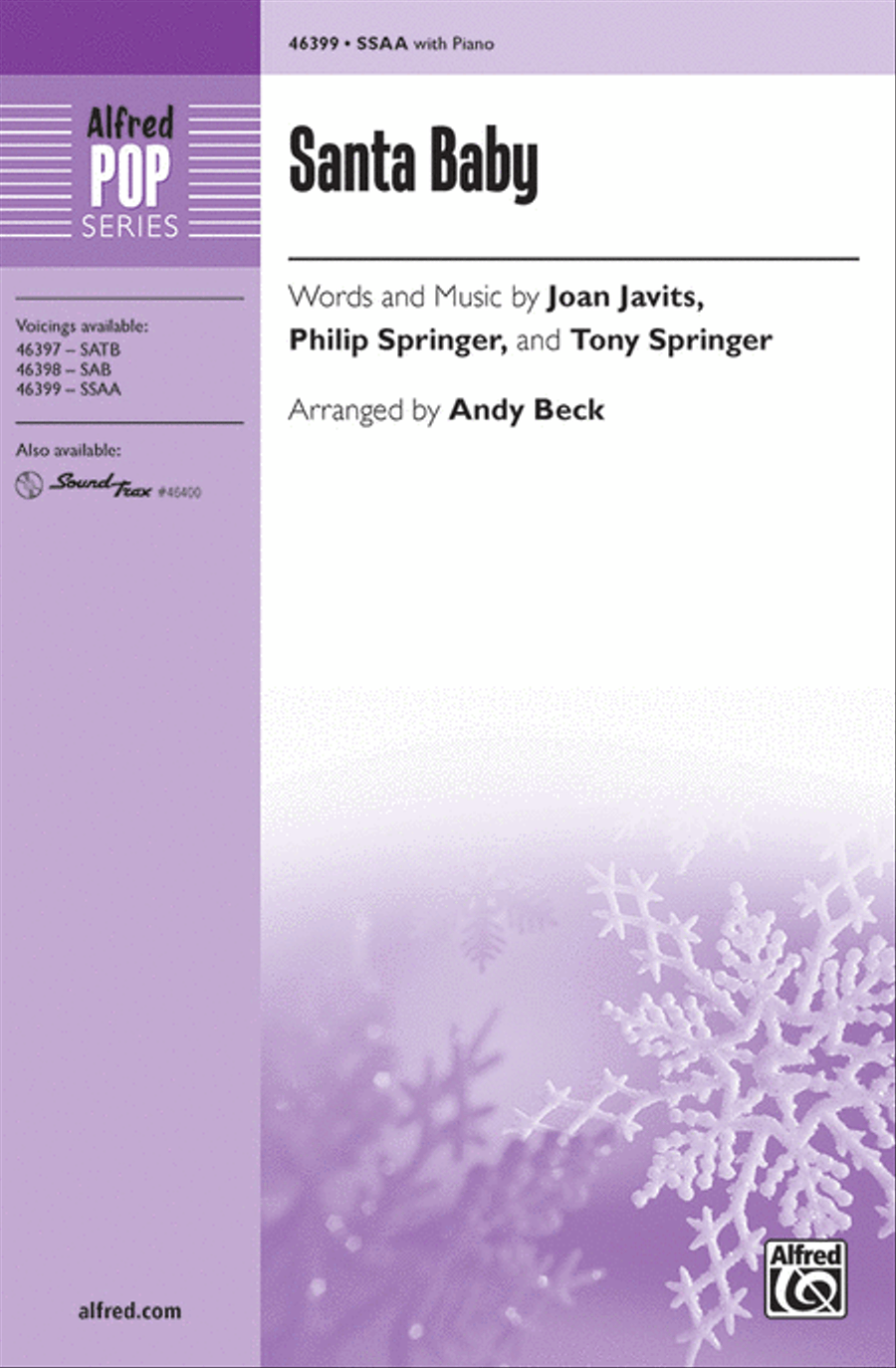 Santa Baby Women's Choir scores gallery preview page 1